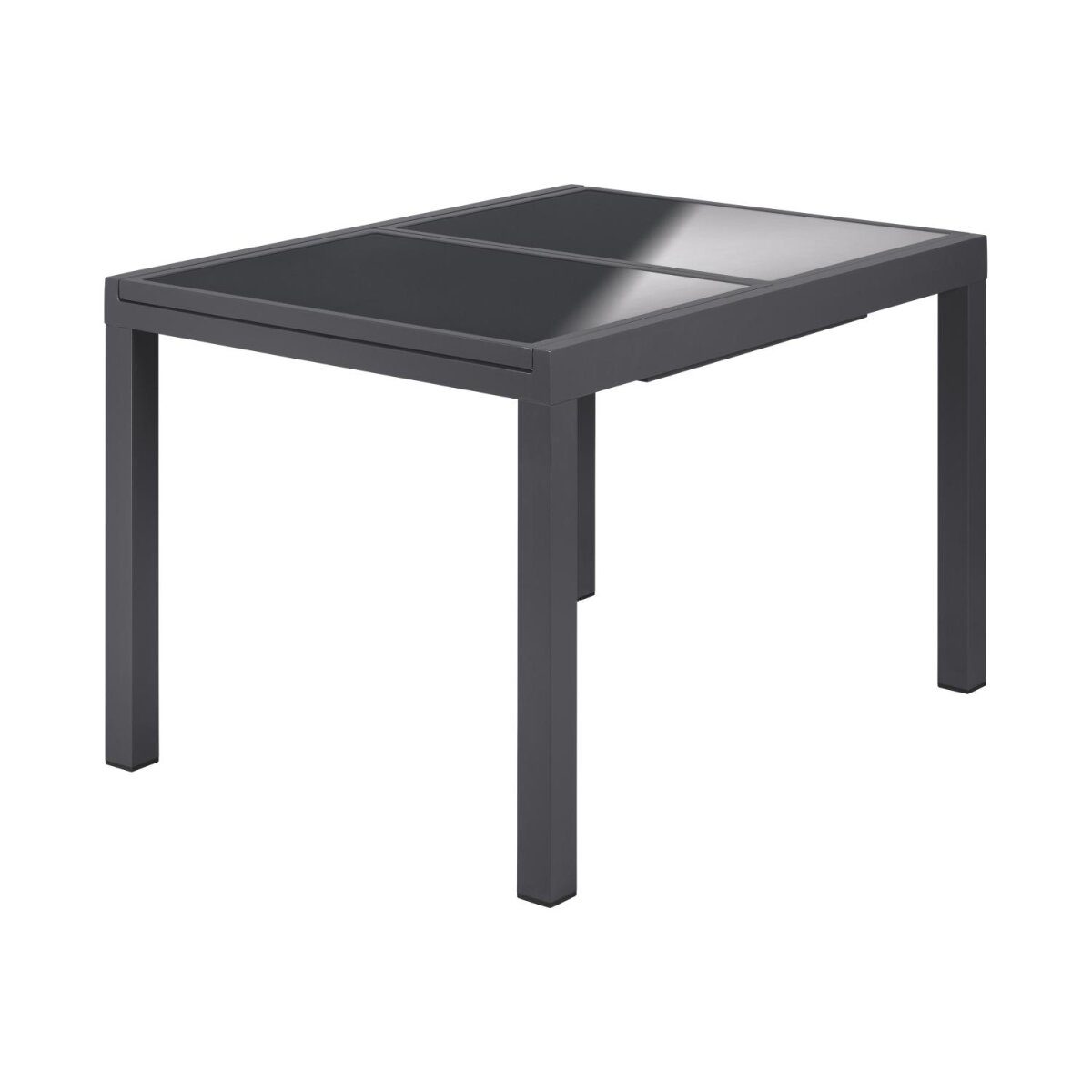 LIVARNO home Aluminium-Gartentisch „Houston / Toronto“, ausziehbar, grau