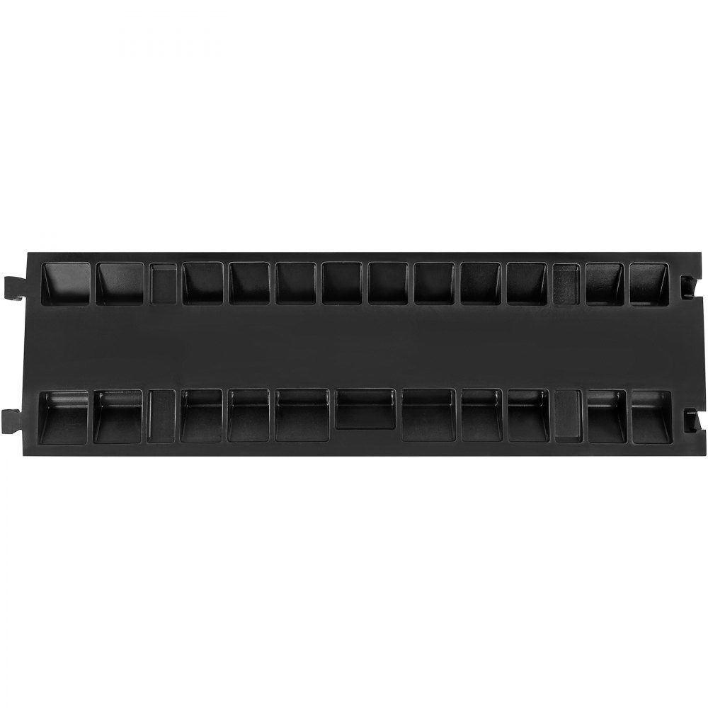 Kabelschutzmatte, Kabelkanal für den Außenbereich, Kabelschutz für Fußgänger, Bodenschutz für Kabel aus PVC und thermoplastischem Gummi, Brückenschutz, Rampe 103 x 30 x 5,5 cm