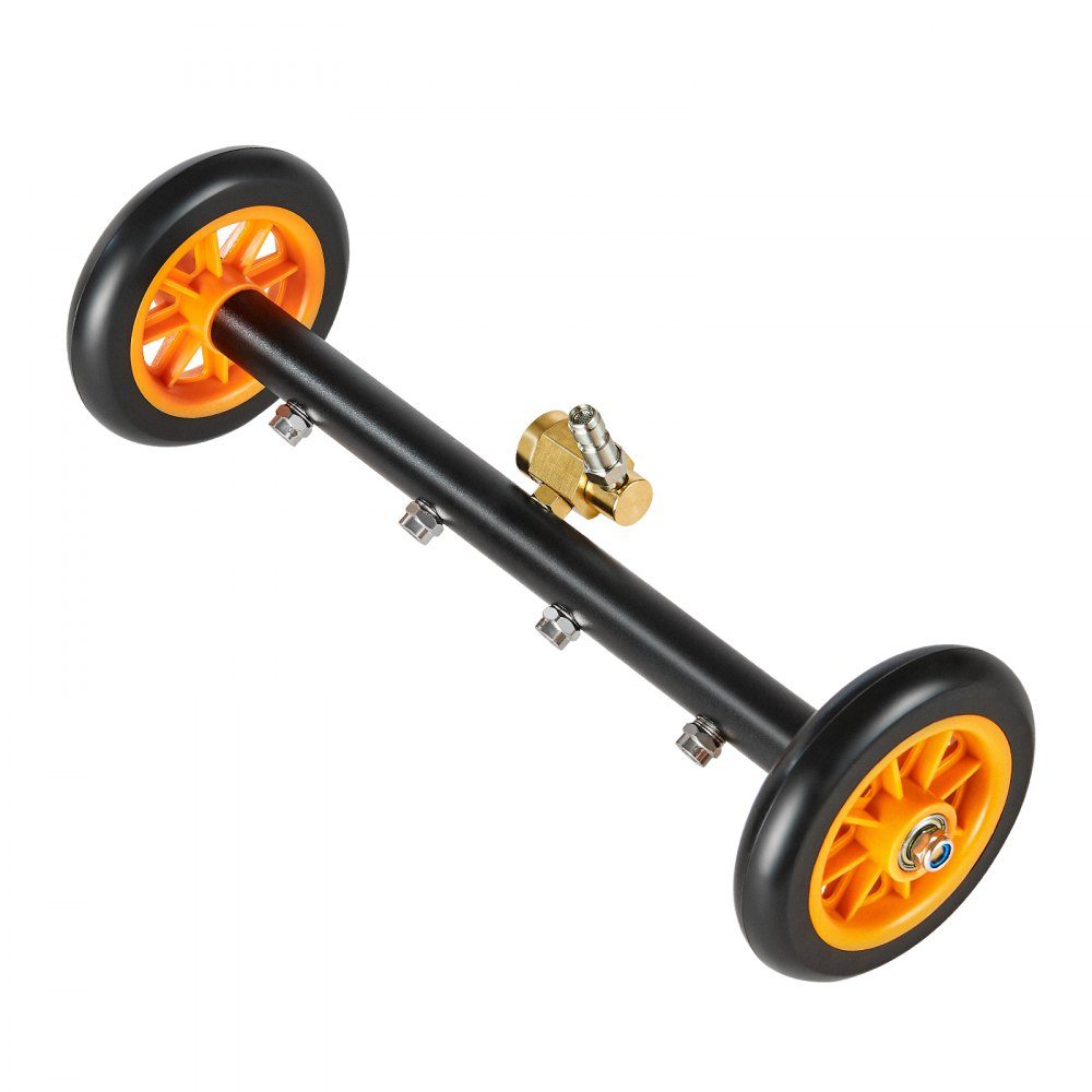 415mm Pressure Washer Underbody Cleaner, Stainless Steel Surface Cleaner, 4000 Max PSI, Angle Adjustment Gear, 4 Spray Nozzles, 2 Extended Bars for Driveway, Patio, Deck