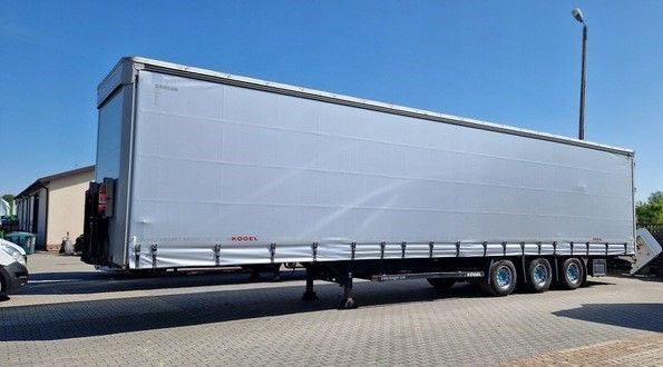 Boki plandekowe KOGEL Megatrailer / przyczepa plandekowa