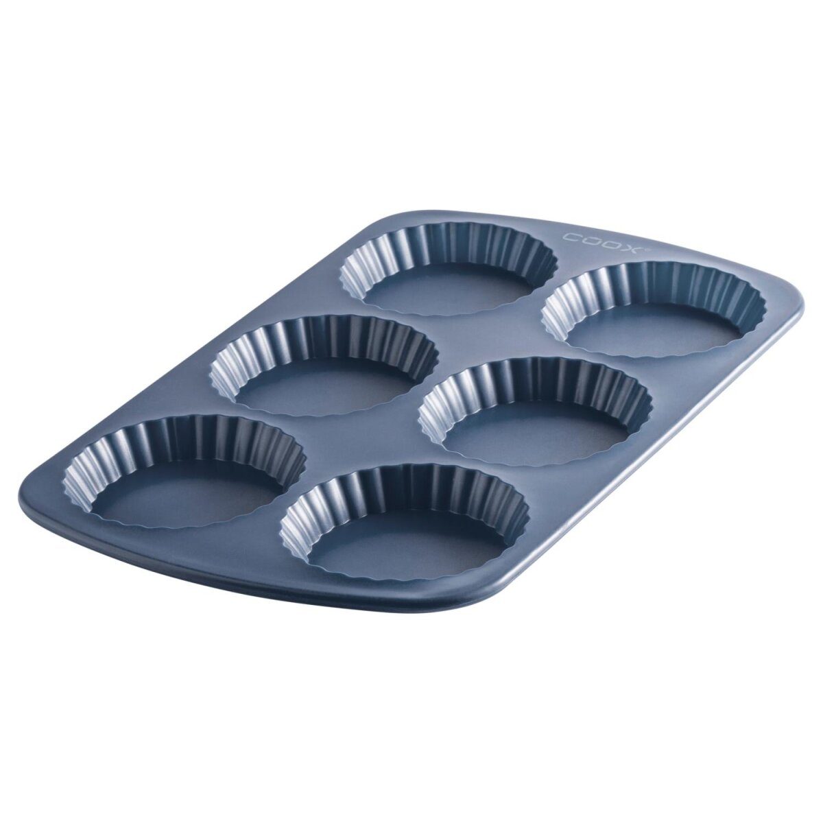 COOX Tarteletteform 34 x 21,8 x 1,8 cm (Blaugrau)