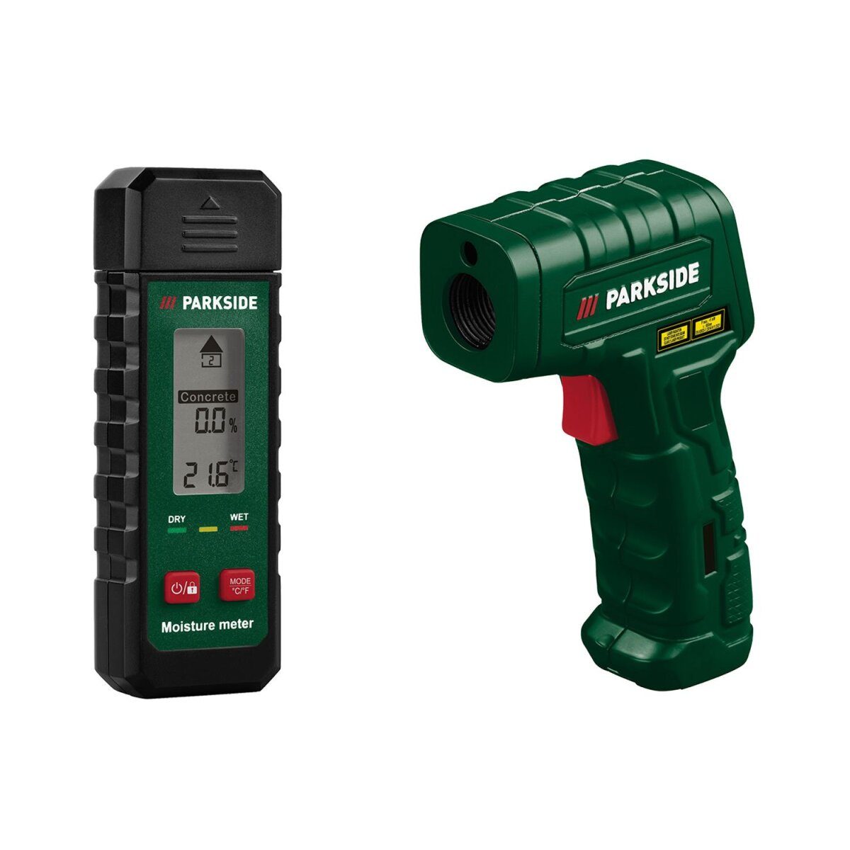 Humidimètre PARKSIDE® pour la construction/le bois »PBHM A1« / thermomètre infrarouge »PITM A1«
