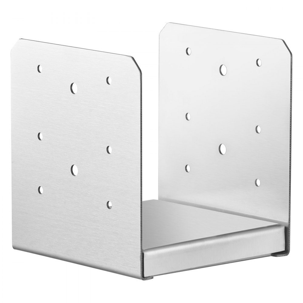 Set mit 10 Aufschraubhülsen 149 x 143 x 160 mm Pfostenträger Pfostenschuh aus Kohlenstoffstahl Pfostenfuß Bodenhülse Stützsockel Ideal für Verandageländer, Pergolen und Säulen
