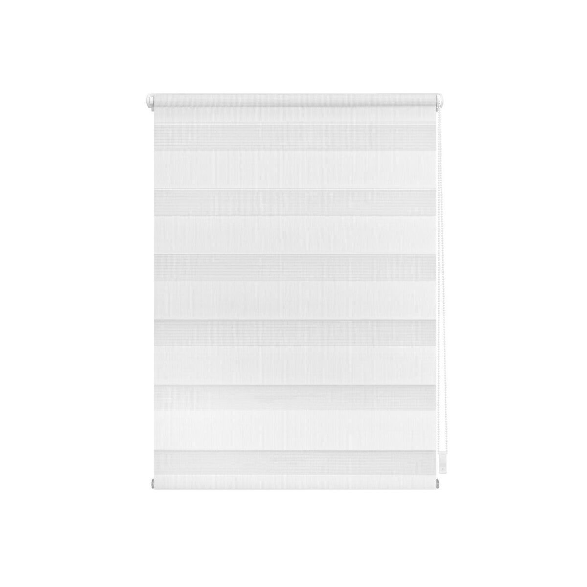Lichtblick 2x set of duo roller blinds, Klemmfix, 70 x 150 cm, white
