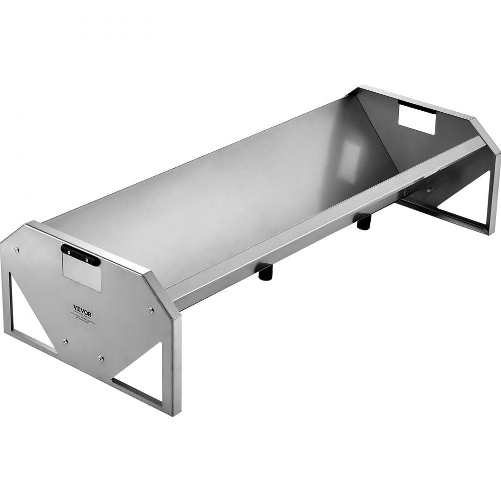Farm Animal Feeding Trough 114 x 49 x 28 cm Feeding Rack Heavy Duty Steel Hay Rack Galvanized Steel Sheep Feeding Trough for Feeding Horses Sheep Pigsty Feeder