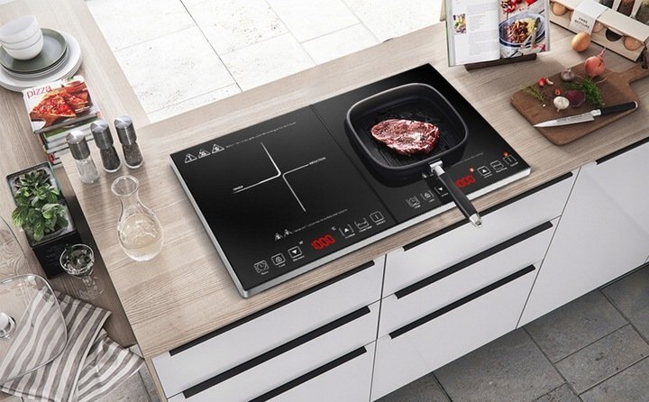 Premium induction hotplate Twin 30500W induction hob hotplate Premium induction hotplate Twin 30500W induction hob hotplate