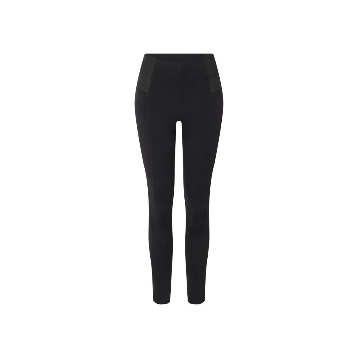 esmara® Damen Shaping Jeggings, mit hohem Bund, 48, Schwarz