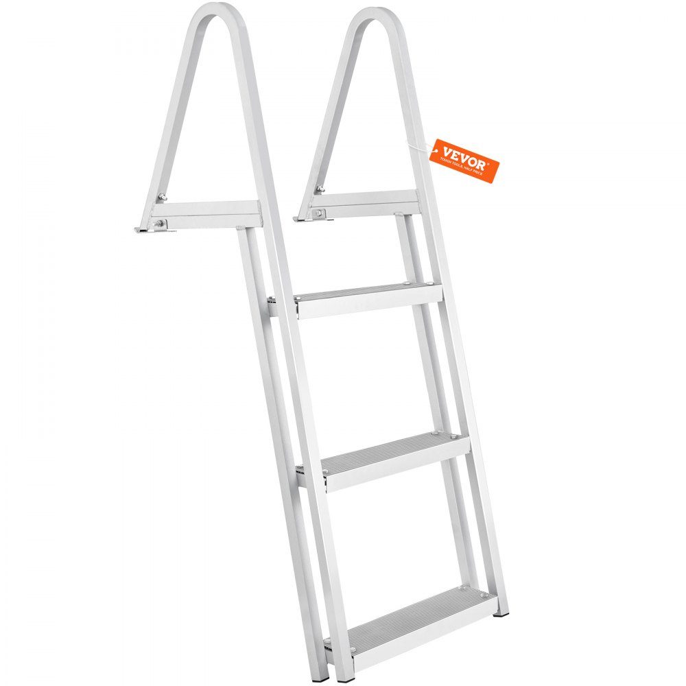 Anlegeleiter 3 Stufen 159 kg abnehmbare Bootsanlegeleiter 610 x 455 x 1225 mm