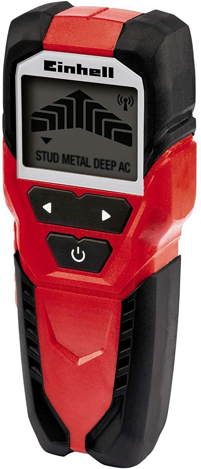 Einhell digitaal lokalisatieapparaat TC-MD 50 (detectiediepte hout/metaal/ferrometalen/koper/stroomvoerende kabels 19/19/50/38/50 mm) Einhell digitaal lokalisatieapparaat TC-MD 50 (detectiediepte hout/metaal/ferrometalen/koper/stroomvoerende kabels 19/19/50/38/50 mm)