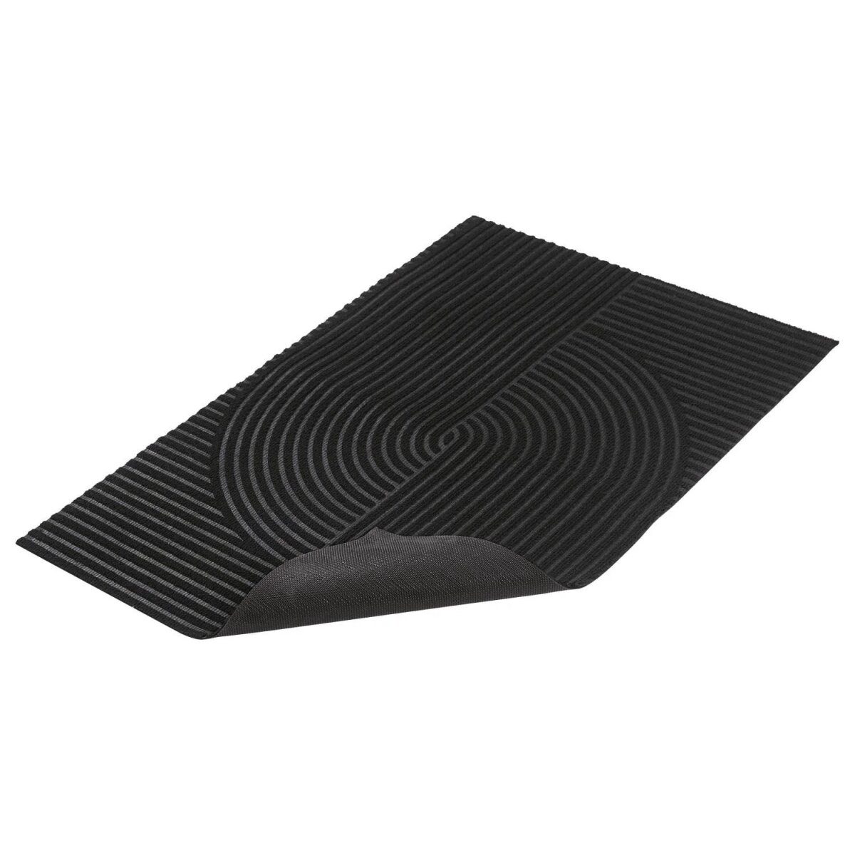 LIVARNO® dirt trapping mat structure 60 x 90 cm (black)