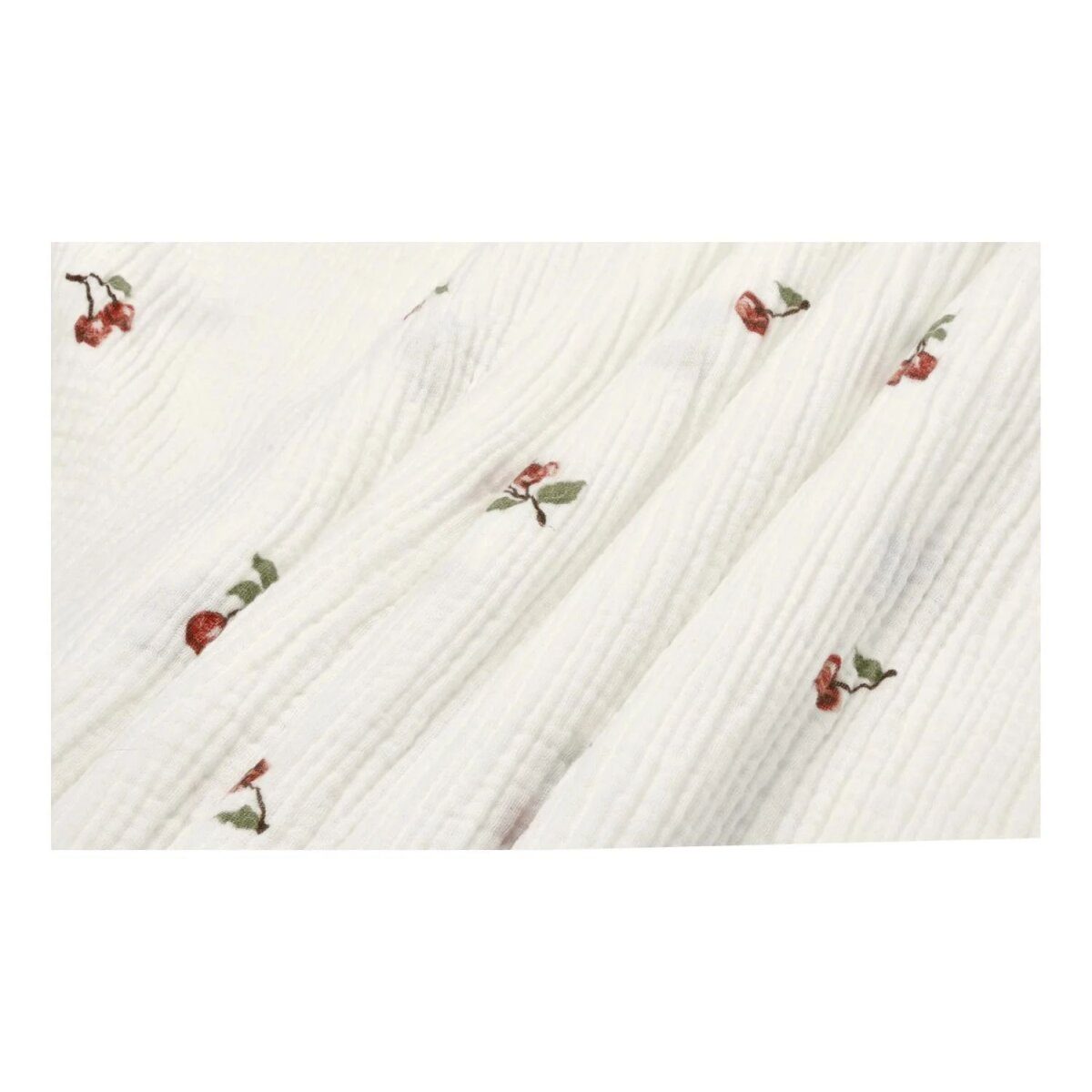 Parure de lit en mousseline LIVARNO®, 135 x 200 cm, cerises