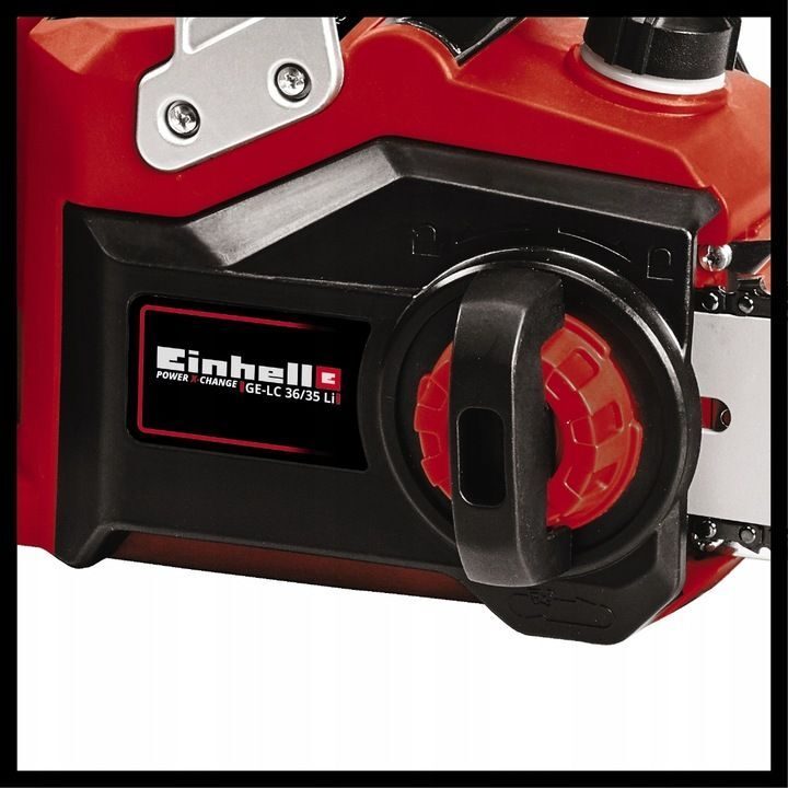 Einhell Akku-Kettensäge GE-LC 36/35 Li-Solo Power X-Change + Einhell Ladegerät mit 2X 3,0Ah PXC Starterkit