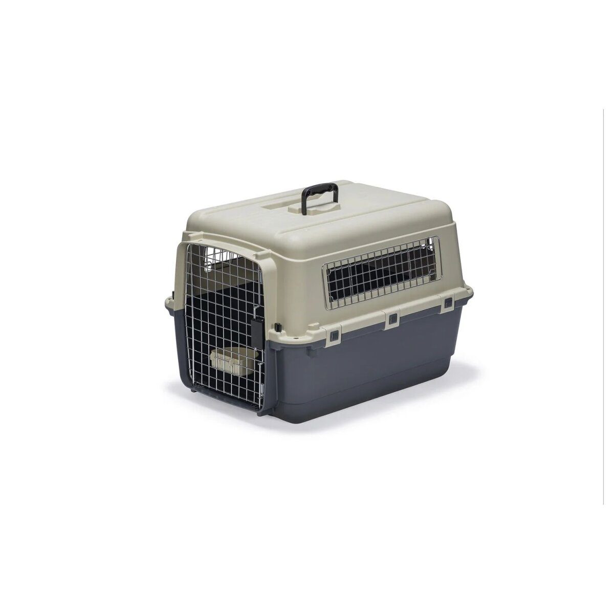 KARLIE Hunde Transportbox »Nomad«, grau/weiß (68x51x47 cm)