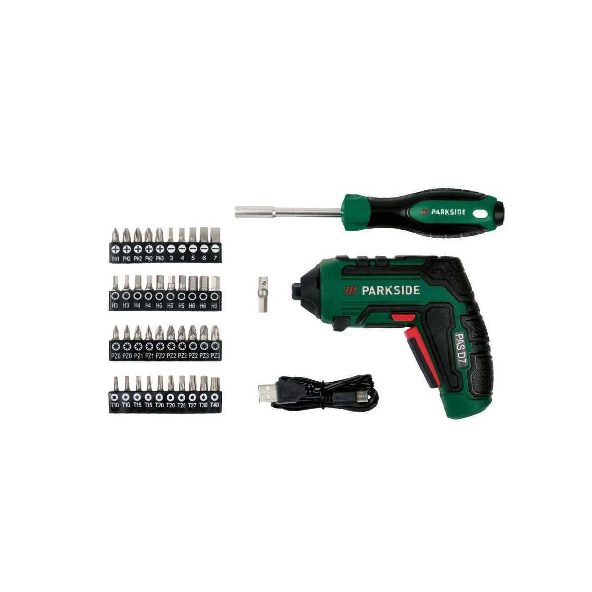 PARKSIDE® gereedschapskoffer met accuschroevendraaier »PWBM A1«
