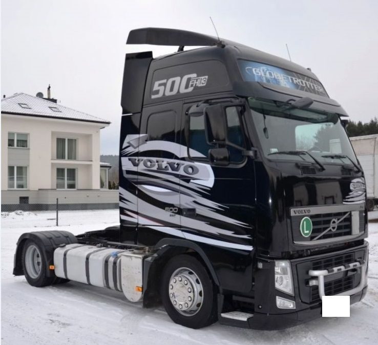 NAKLEJKA z napisem na pojeździe VOLVO FH 4 12 13 16 Set2