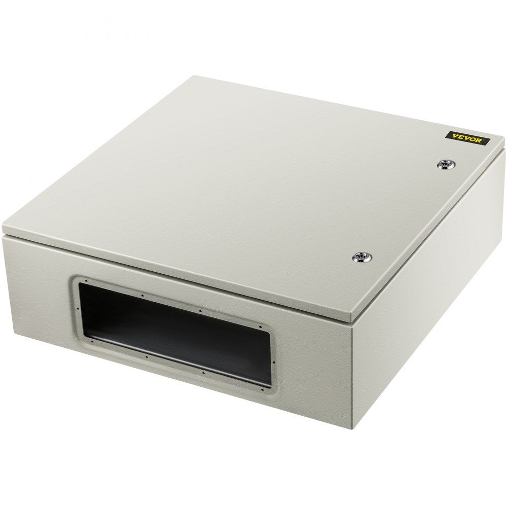 Carbon Steel Electrical Cabinet Distribution Cabinet Industrial Enclosure 60x60x20cm Switch Box IP66 & NEMA Waterproof Junction Box Electrical Box Ideal for Factories, Construction Sites, Shopping Malls etc