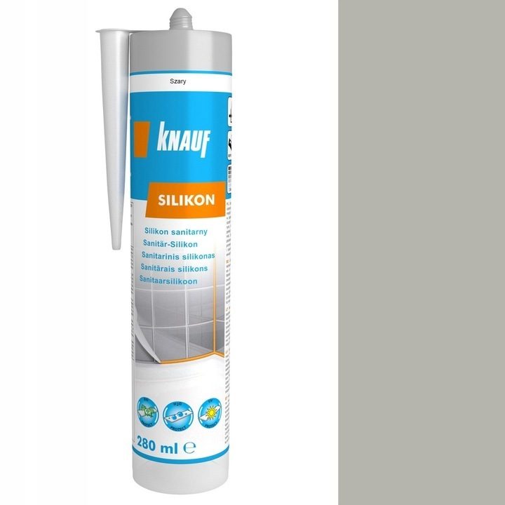 Sanitärsilikon KNAUF grau 280ml