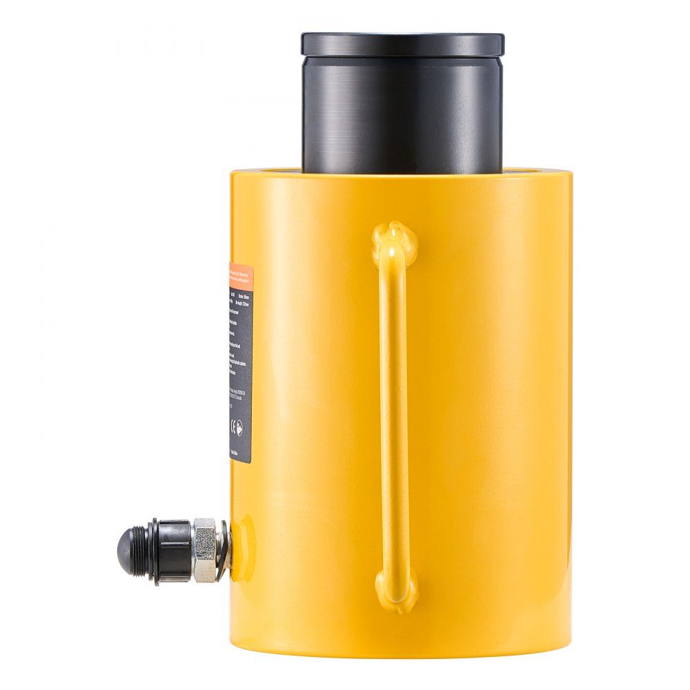 60T 2 Inch Hydraulic Cylinder Jack Hollow Single Acting Hydraulic Cylinder 50mm Hydraulic Lift Cylinder for Rigger Manufacturer (60T 2 Inch Hollow)