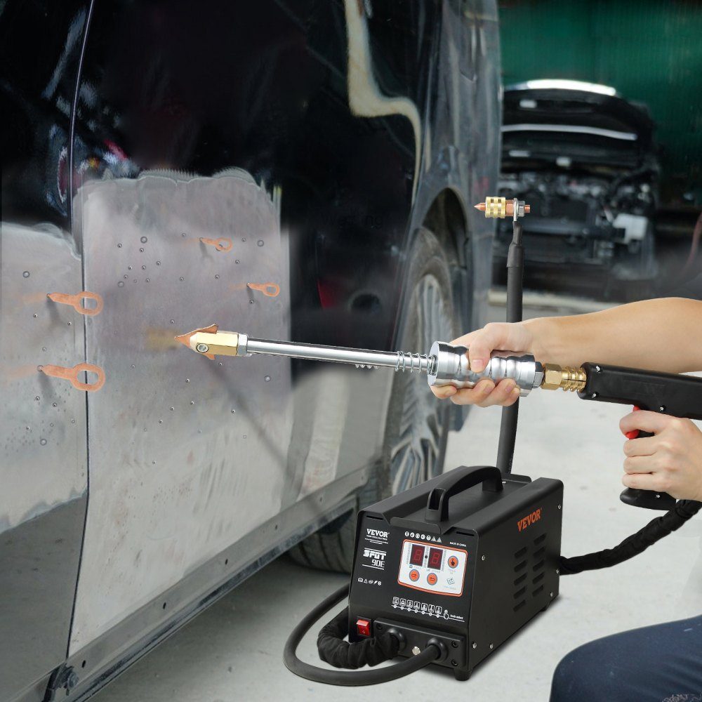 3 KW Body Dent Spotter 7 Modi Automatisches Induktionsschweißen 220 V Dent Spotter Tool 3500 A Dent Puller Punktschweißgerät