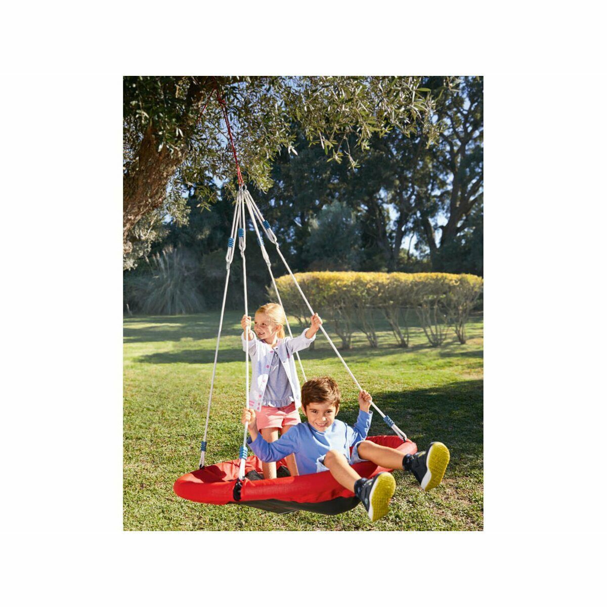 Huśtawka gniazdowa PLAYTIVE® JUNIOR – w sam raz dla małych poszukiwaczy przygód!