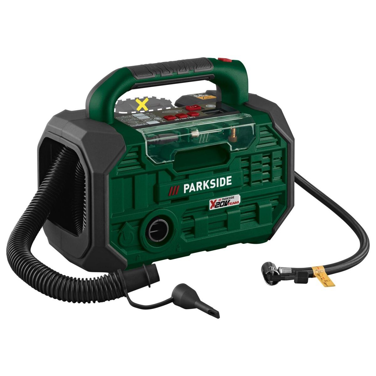 PARKSIDE® 20 V cordless compressor and air pump »PKA 20-Li C3«, without battery and charger