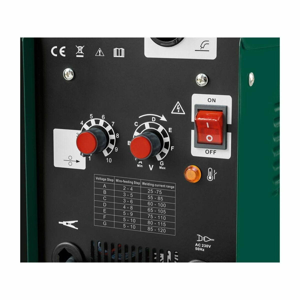 Spawarka drutem rdzeniowym PARKSIDE® »PFDS 120 A2«, 230 V