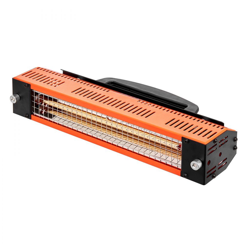 Lampe de polymérisation infrarouge, lampe de chauffage de voiture portable haute puissance 1000 W pour le durcissement, zone de cuisson de 2,3 m², chauffages de cabine de cuisson par pulvérisation, séchoir de peinture pour réparations sur site, séchage du