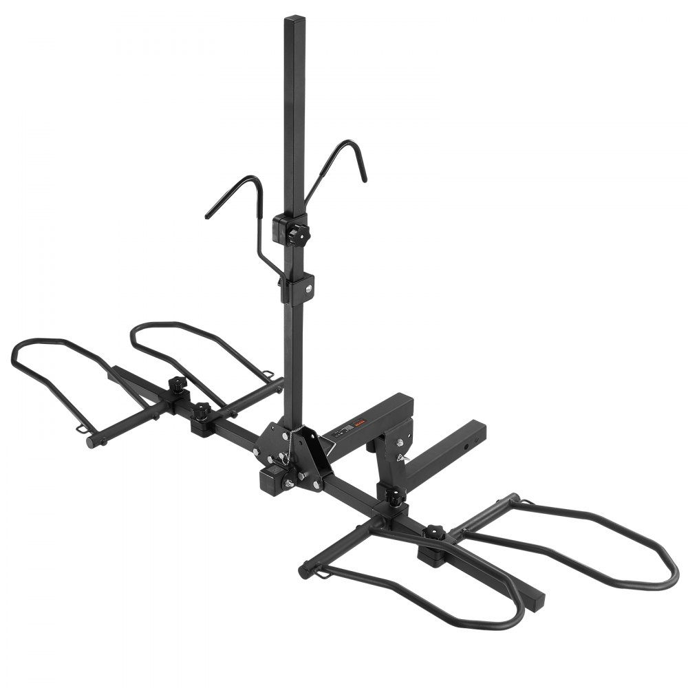 Tow Hitch Bike Rack, 2 Bike Platform Style, 73kg Load Capacity, Bike Rack Hitch for 50.8mm Receiver, Foldable Bike Rack for Car, SUV, Truck etc
