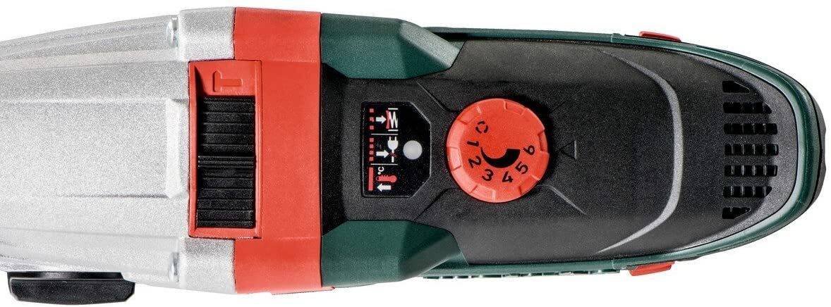 Metabo impact drill SBEV 1300-2 | Keyless drill chuck Futuro Plus, handle, stop, case | VTC full-wave electronics / right-left rotation (1300 W / 44 Nm / speed 0 – 3100/min)