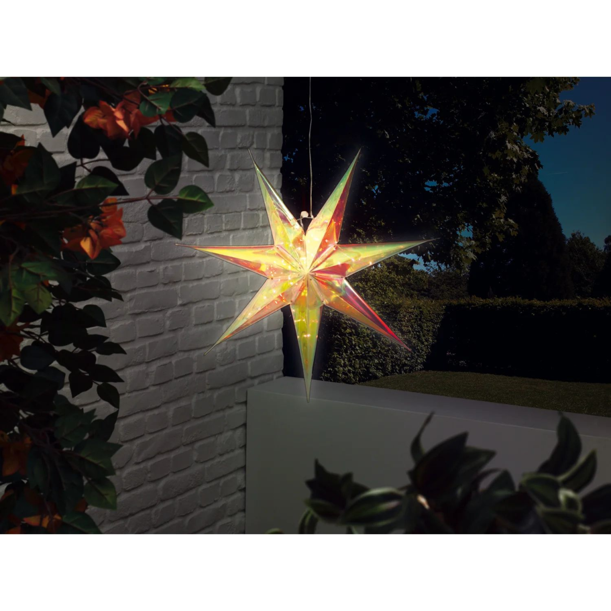 LIVARNO HOME étoile pliante « Holographique 3D »