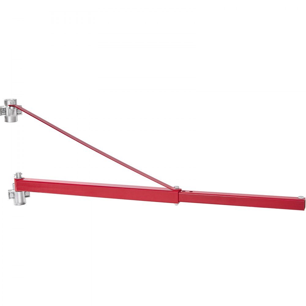 Elektrische takelsteunarm 600 kg draagvermogen Elektrische takelhouder Draaiarm Stalen takelframe 180 ° roterende steigertakel Hefarm Lier Hefarm voor hijswerkplaats Garage