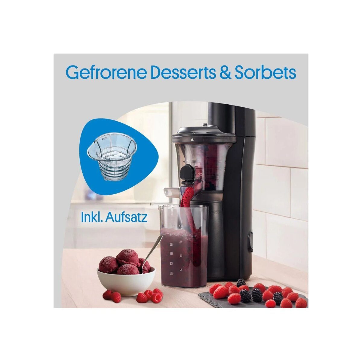 SILVERCREST® Slow Juicer »SSJBK 300 B3«