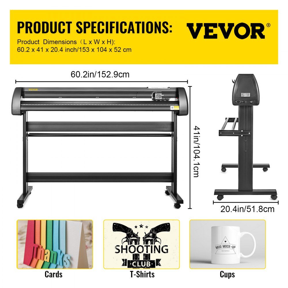 Vinyl cutting plotter Vinyl cutting plotter 1350 mm Slogan cutting plotter desktop machine with the software, cutting plotter