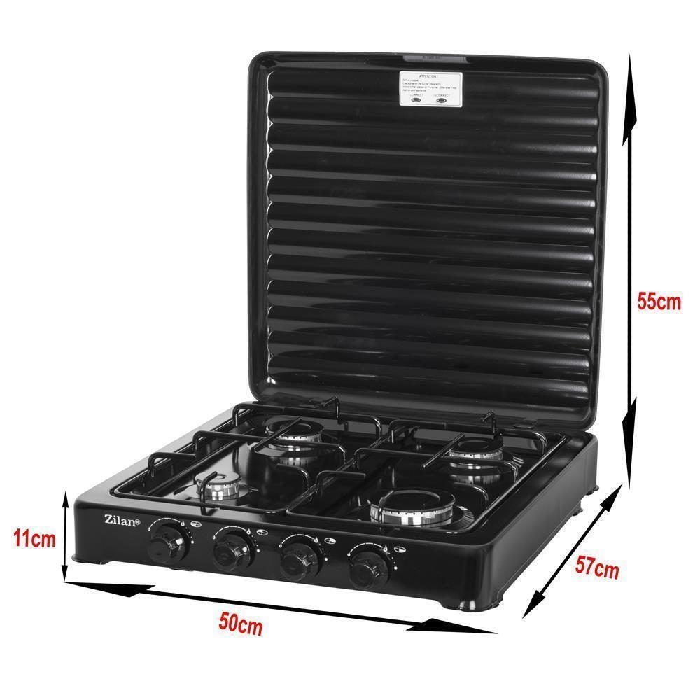 4 Flammen Campingkocher Gaskocher Campingkocher Gasherd Kochfeld Gasherd
