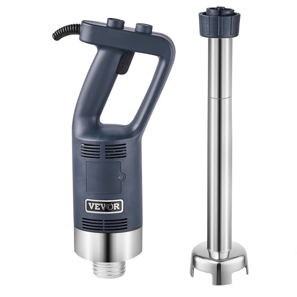 Commercial Hand Blender, 500W Heavy Duty Hand Blender, 16" Variable Speed ​​Stepless Blender with Stainless Steel Blade, Portable Multipurpose Blender for Soups, Sauces, Mashed Potatoes, Cream