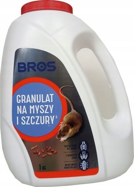 TRUCIZNA granulat dla myszy i szczurów 1 kg trutka na szczury Trutka na myszy silnie skoncentrowana TRUCIZNA granulat dla myszy i szczurów 1 kg trutka na szczury Trutka na myszy silnie skoncentrowana