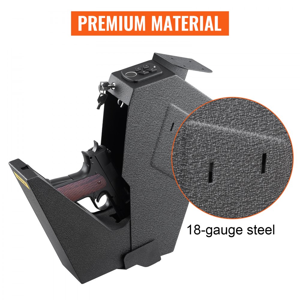 Coffre-fort ignifuge avec clé 7,3 x 19 x 35,5 cm, coffre-fort avec serrure à combinaison 3,3 kg, coffre-fort ignifuge et étanche avec empreinte digitale, coffre-fort électronique pour meubles avec construction en acier Coffre-fort ignifuge avec clé 7,3 x 19 x 35,5 cm, coffre-fort avec serrure à combinaison 3,3 kg, coffre-fort ignifuge et étanche avec empreinte digitale, coffre-fort électronique pour meubles avec construction en acier