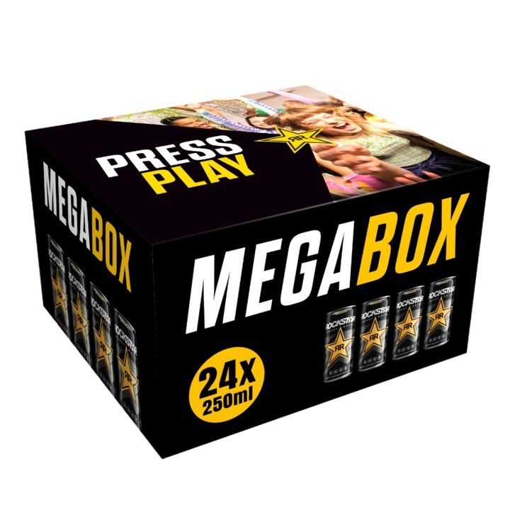 24x Rockstar Original – Der klassische Energydrink