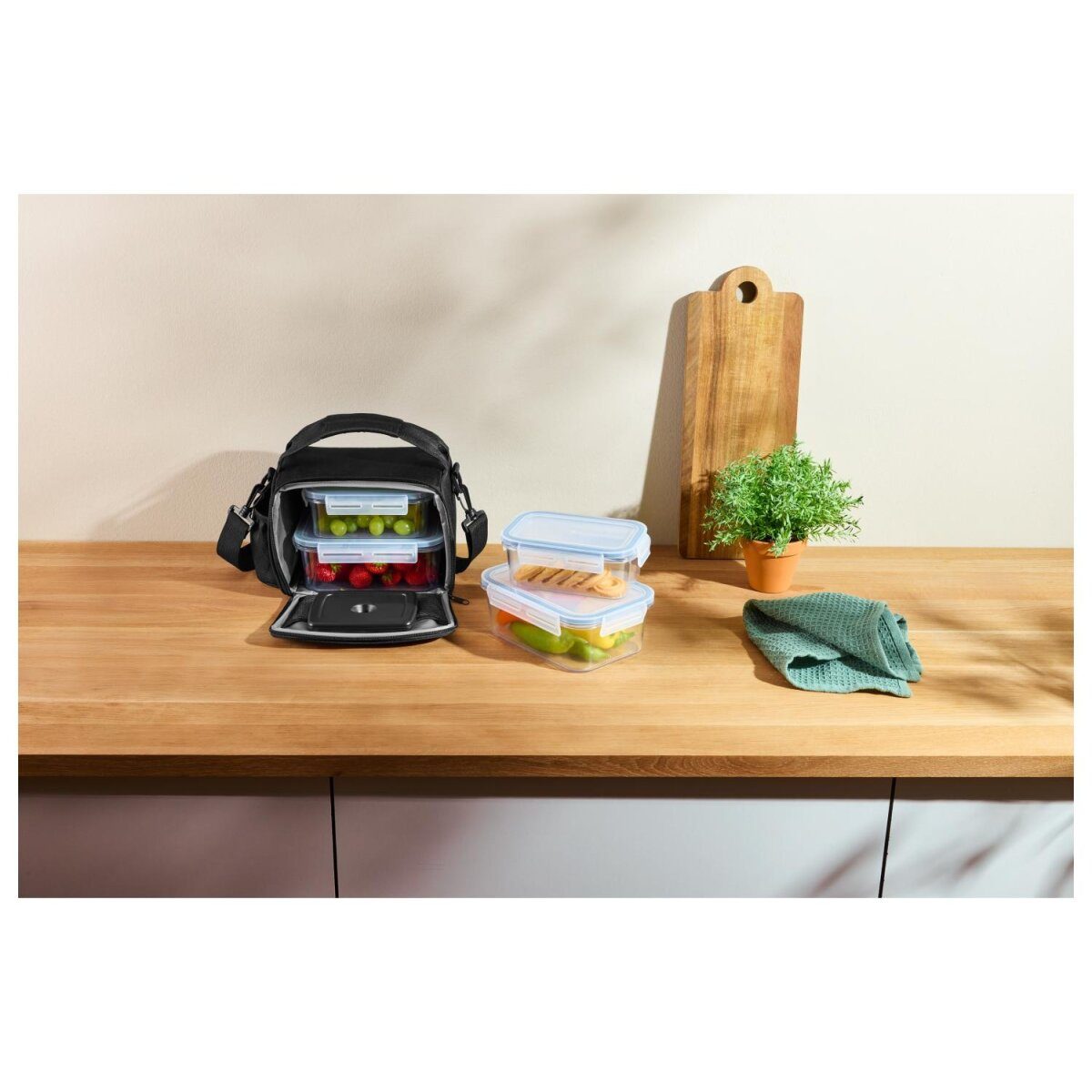 SILVERCREST® Kühltasche mit Frischhaltedosen