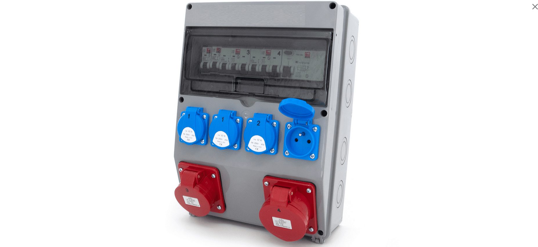 #SALE# Electrical wall distributor 32A 16A 4x230 construction kit