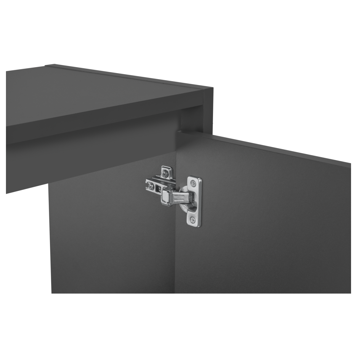 LIVARNO home Meuble vasque « Oslo » avec 2 portes, anthracite