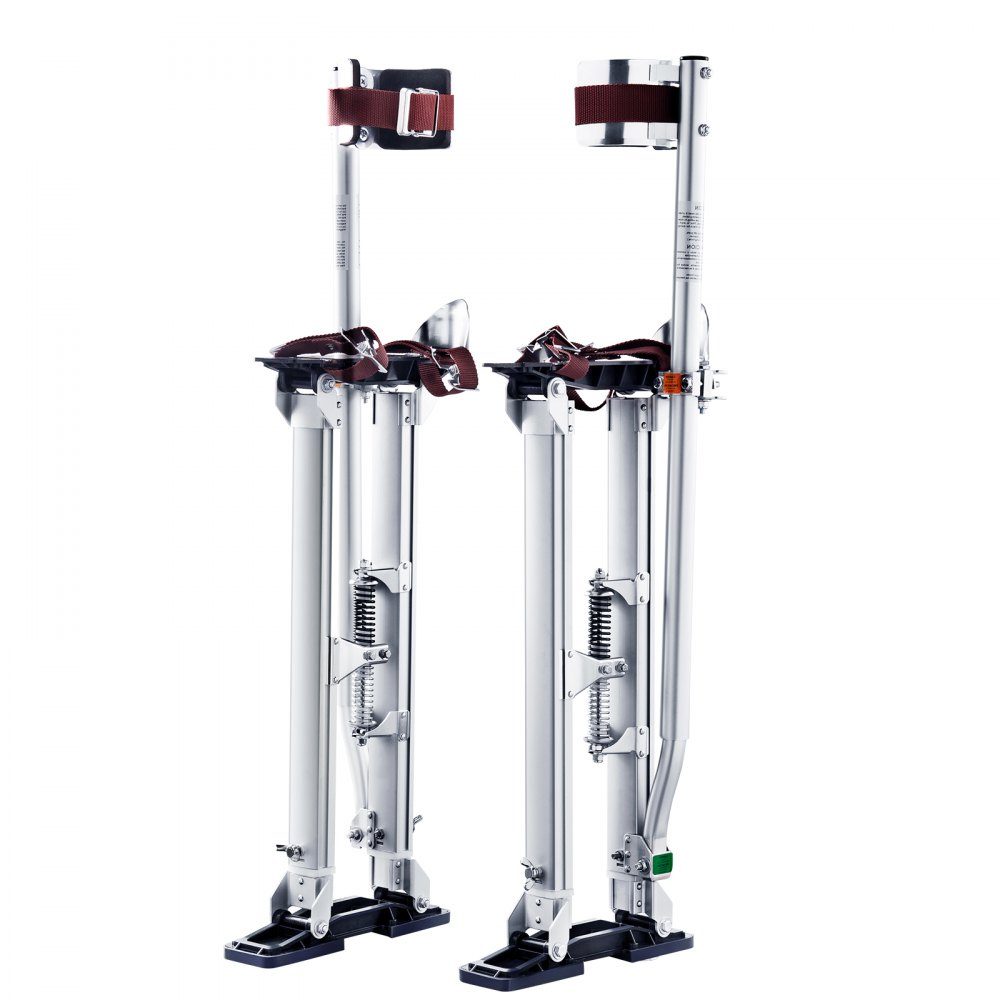 Arbeitsstelzen Trockenbau 61-101,6 cm höhenverstellbar Aluminiumstelzen Deckenkonstruktion 103 kg Tragkraft Malerstelzen 27-29 cm Fußgröße für Malerarbeiten Heimdekoration Baumschnitt Elektroarbeiten