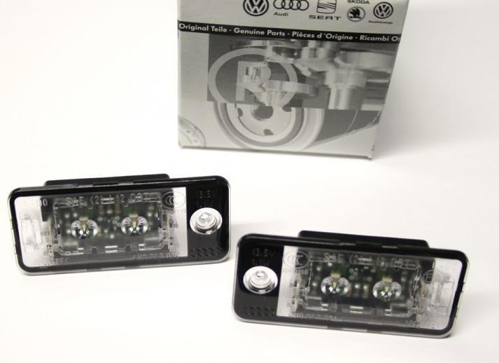 Éclairage de plaque d'immatriculation à LED Audi OE 4H0943021 4H0943022 Éclairage de plaque d'immatriculation à LED Audi OE 4H0943021 4H0943022