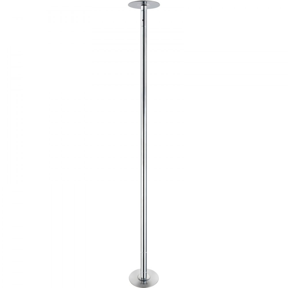 Professional Dance Pole, Pole Dance Portable Dance Pole Professional Approx. 83-110" Height Adjustable Removable Fitness Pole Spinning Fitness Silver, Dance Pole Gyms, Club, Party