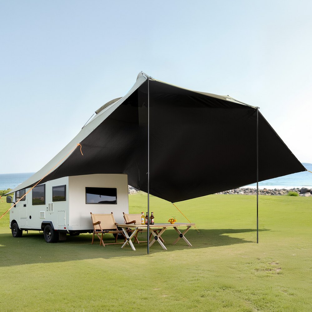 Sonnensegel Wohnwagen 3x2,1m Sonnendach Wohnmobil UV50+ UV-Schutz Markise 190T Polyestergewebe Markise PU2000mm wasserdicht inkl. Tragbare Tasche. Ideal für Campingausflüge mit Familientreffen Sonnensegel Wohnwagen 3x2,1m Sonnendach Wohnmobil UV50+ UV-Schutz Markise 190T Polyestergewebe Markise PU2000mm wasserdicht inkl. Tragbare Tasche. Ideal für Campingausflüge mit Familientreffen