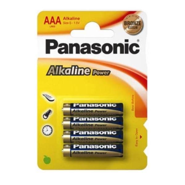 PANASONIC POWERLIFE AAA LR03 4 SZT - Nr kat. HT-50908
