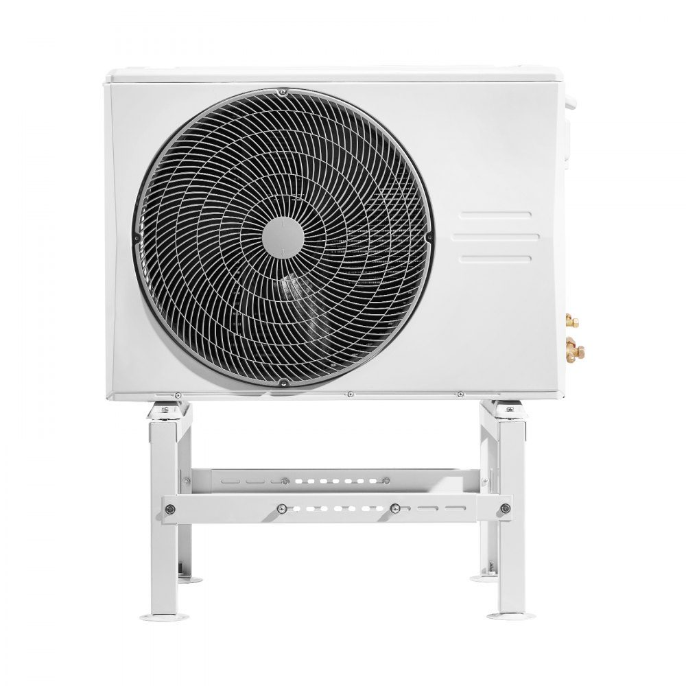 Air Conditioner Floor Stand, Anti-Vibration Mini Split Stand for 9000-60000 BTU Ductless Air Conditioner Heat Pumps, Floor Mount AC Base Bracket with Max 350kg Load Capacity