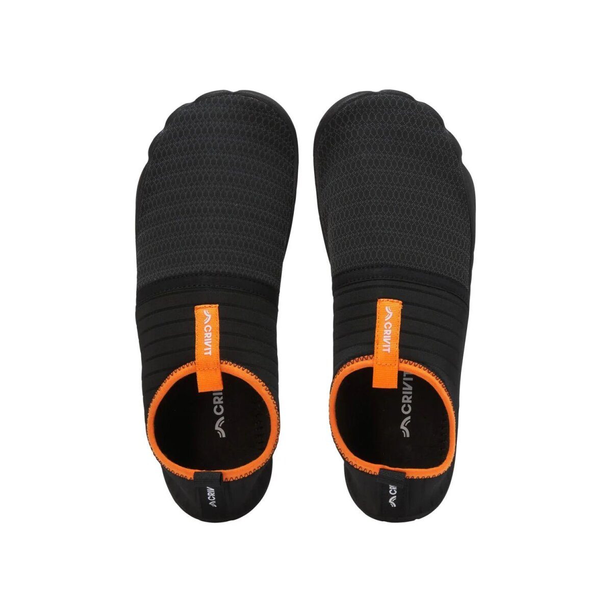 Chaussures aquatiques CRIVIT pour hommes, 41, noir/orange