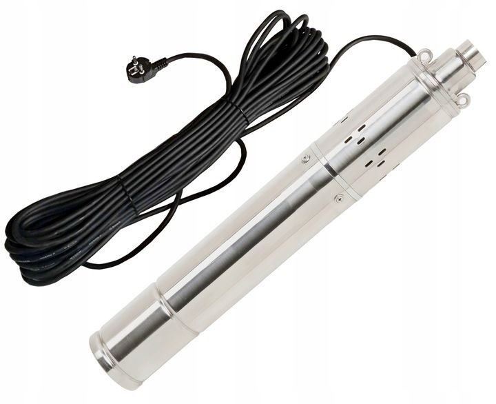 EFFIZIENTE Brunnenpumpe Klarwasserpumpe TIEFBRUNNENPUMPE 4" 20m KABEL 2700l/min 750W