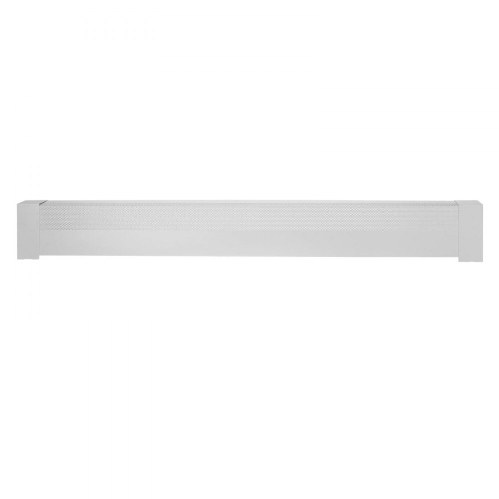 Heater Covers Basic Series 1526 x 80 x 193mm Standard Electric Radiator Front Cover Heavy Duty Steel Replacement Cover for Bedroom White